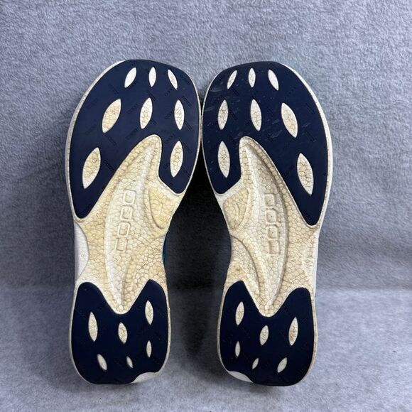 Topo Athletic Mens Shoes Size 11 Cyclone 2 Aqua Blue Low Top Running Sneakers - Picture 8 of 10